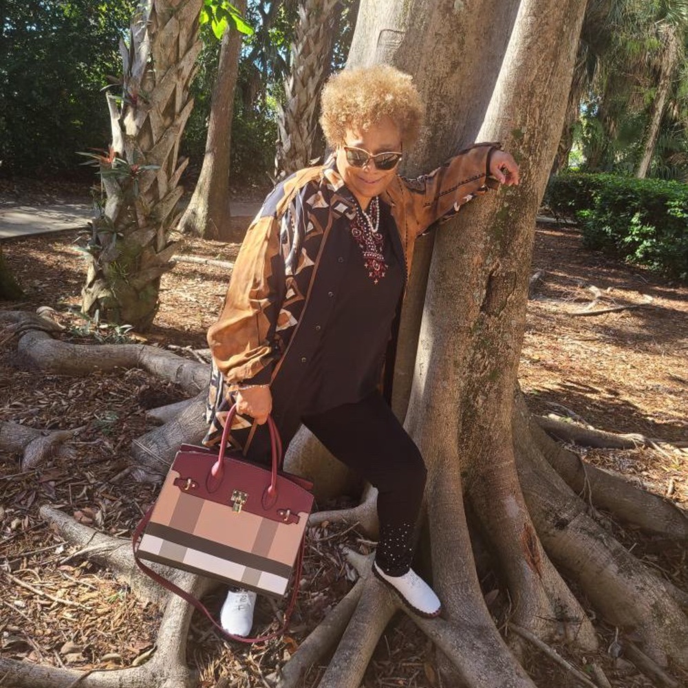 Block color Pocket Book - crossbody or handbag carry.